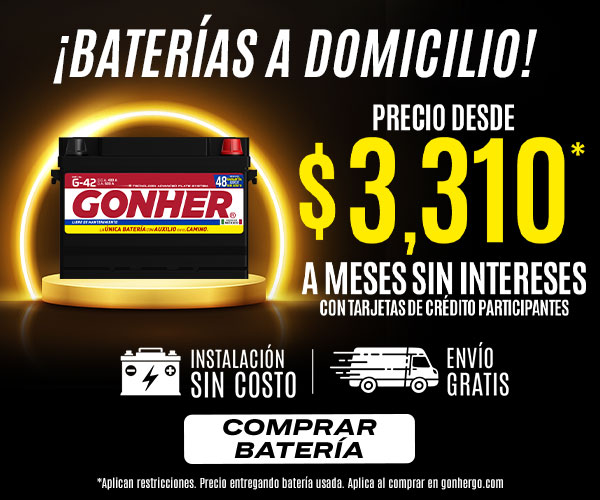 baterías para auto a domicilio gonhergo