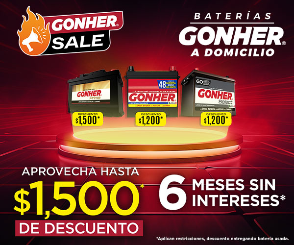baterias a domicilio gonher