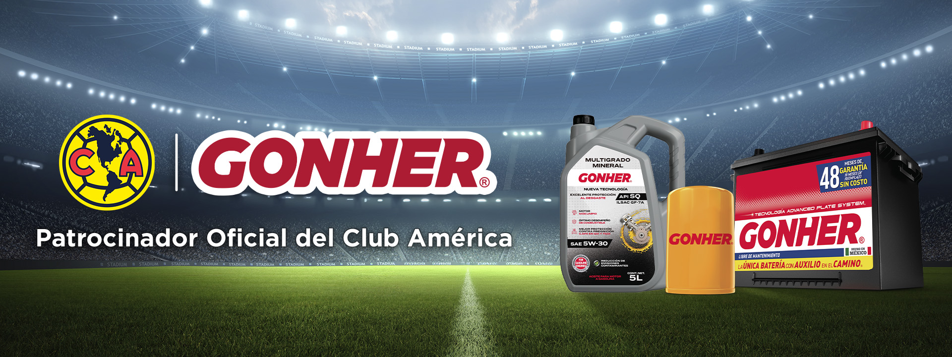 club america patrocinador gonher